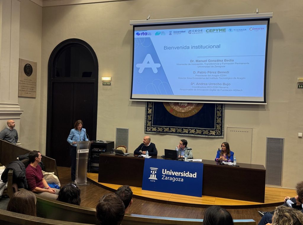 presentación institucional casos de éxito de los hubs de innovación digital de aragón y navarra